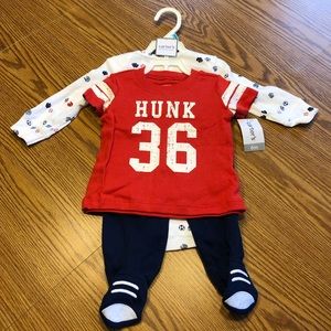 Carter’s Baby Boy Sports Theme 3 piece set